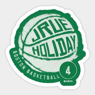 Jrue Holiday Boston Basketball Sticker